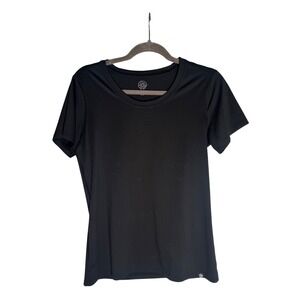REI Co-op Women's Black Activewear T-Shirt‎ Short Sleeve Athleisure Top